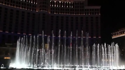 Коледно Настроение с фонтаните на Bellagio 