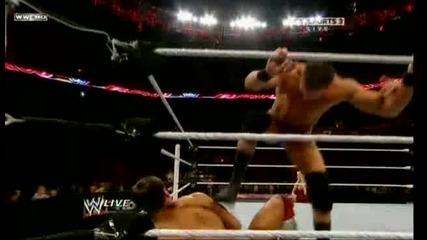 Wwe raw 1/11/10 Daniel Bryan vs Ted Dibiase 