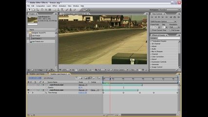 Adobe After Effects - Time Freeze