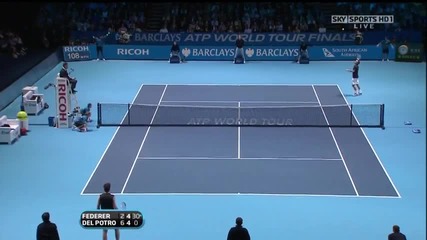 Federer vs Del Potro - London 2009! - The Full Match! - Part 5/9!