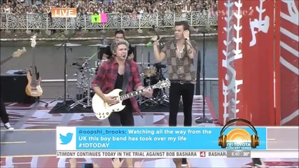 One Direction - Best Song Ever - Today Show City Walk