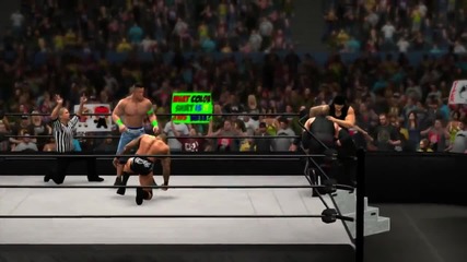 John Cena vs. Roman Reigns vs. Randy Orton vs. Kane - Wwe Battleground - Wwe 2k14 Simulation