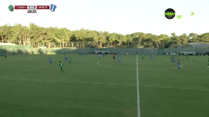 Лудогорец - Висла Плоцк 2:1 /първо полувреме/
