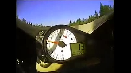 Top Speed Suzuki Gsxr 750 Full Power 306 kmh
