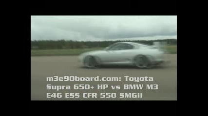 Bmw M3 Vs Toyota Supra