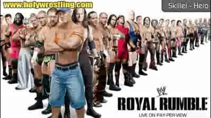 Royal Rumble 2010 theme (skillet - Hero) 