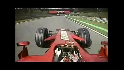 Raikkonen in Spa 2007 - Onboard