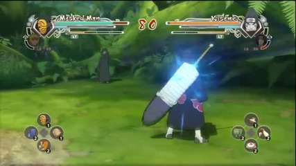Naruto Shippuden Ultimate Ninja Storm Generations Masked Man vs Kisame