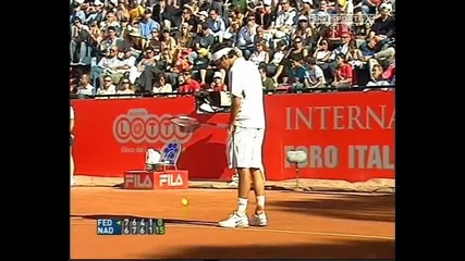 Atp 2006 Rome Final - Rafael Nadal vs Roger Federer part 4