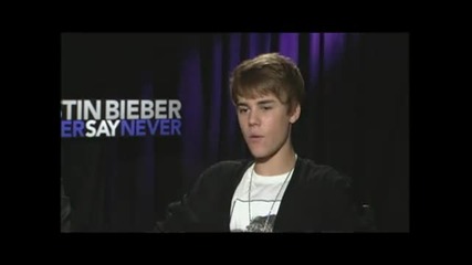 Джъстин говори за филма си - Never say never