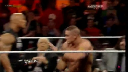 The Rock Bottoms John Cena