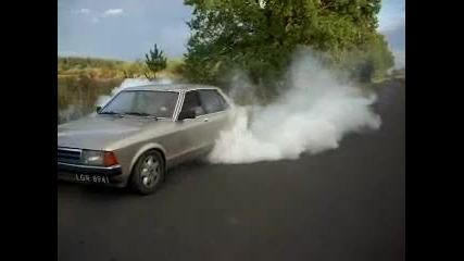 Ford Granada 2.3 burnout 