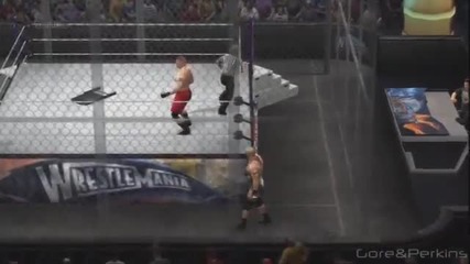 Wwe 13 _ Ryback vs Brock Lesnar _ Hell In A Cell