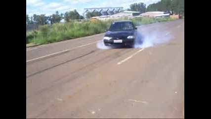 Ford Eskort Burnout