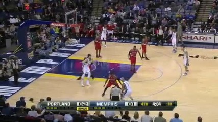Trail Blazers Vs Grizzlies _ Full Highlights _ March 6, 2013