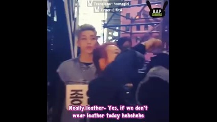 [eng] 151117 B.a.p Show Champion backstage Instagram Video