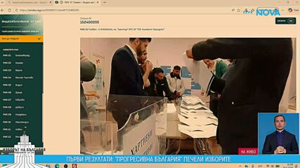 Включиха видеонаблюдението в изборните секции