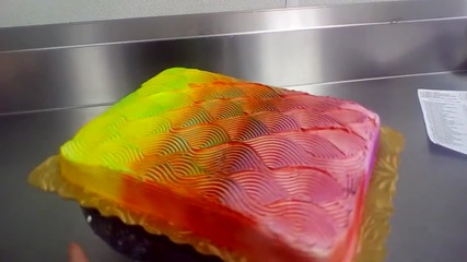 Глазура на торта, която променя цвета си