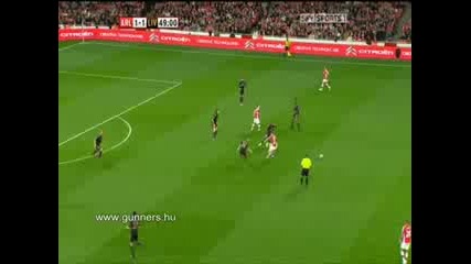 Arsenal vs Liverpool 2 - 1 (carling Cup) - Arsenal goals 
