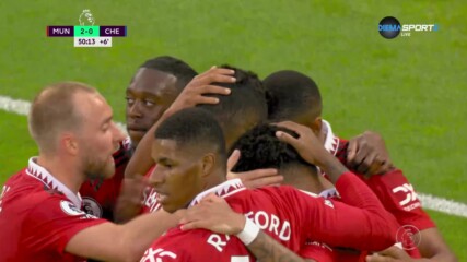 Манчестър Юнайтед - Челси 2:0 /първо полувреме/