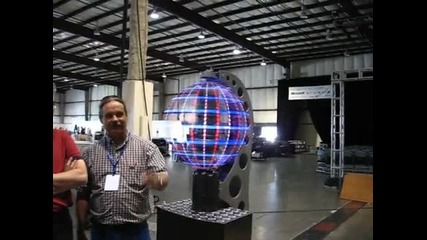 3d Orbs at Makers Faire 