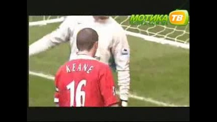 Легендарният футболист и капитан - Keane :) 