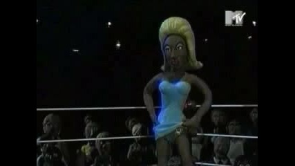 Celebrity Deathmatch - Pamela Anderson Vs. Rupaul