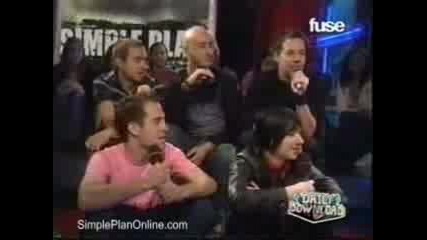 Simple Plan Funny Moments
