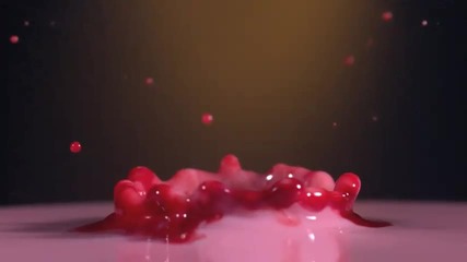 капките от сблъскване на 5000 кадъра в секунда