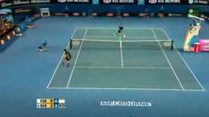 Роджър Федерер Vs Новак Джокович - 1/2 Финал Australian Open 2008 
