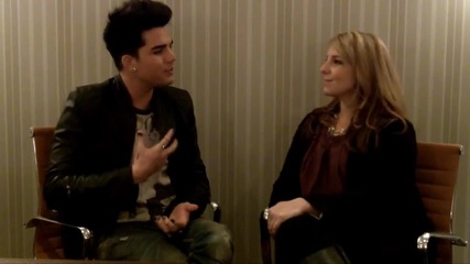 Adam Lambert Interview in San Francisco 20.01.2012
