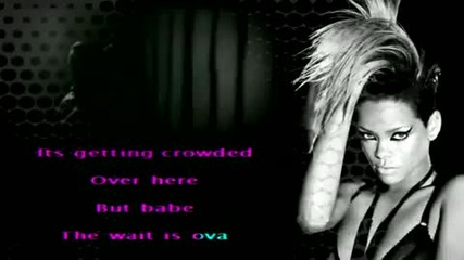 Rihanna - Wait Your Turn Karaoke (instrumental with lyrics)