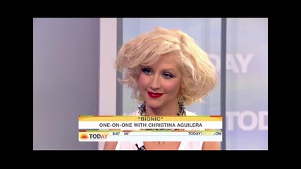 Christina Aguilera - Interview ( Live at Today Show) 
