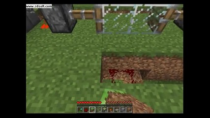 Как да си направим Piston врата minecraft.