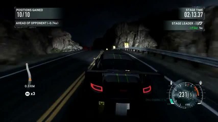Need For Speed The Run геймплей на лаптоп Acer Aspire 5750