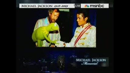 Michael Jackson Memorial Service Usher