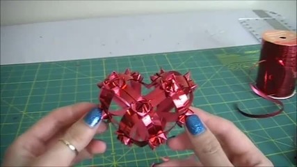 Как да направим готина украска сърце за Свети Валентин Valentine Ribbon Heart Trinket