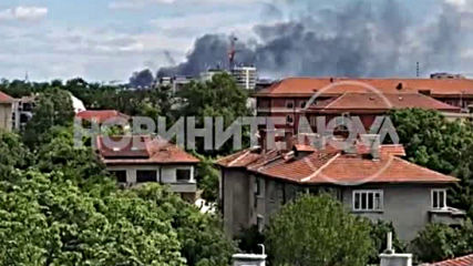 Голям пожар в Пловдив