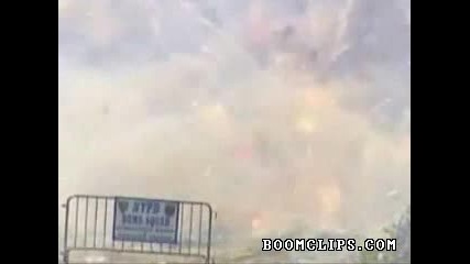 nypd explodes 5000lbs of fireworks