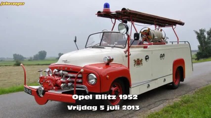 1952 Opel Blitz пожарна