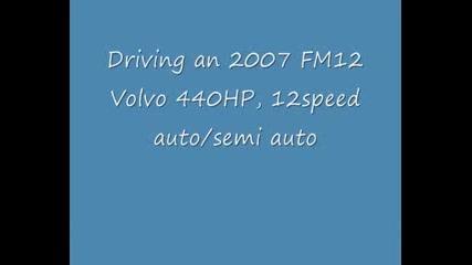Shifting gears,  12 speed Volvo