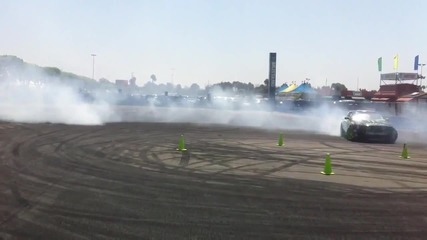 Ford Mustang drift show