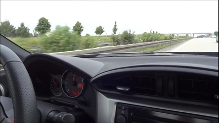 Звяр! Subaru Brz Top Speed + Sound Hd