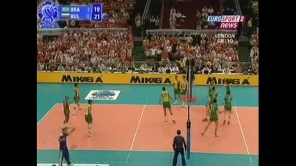 Световна Лига - България - Бразилия 3 - 2