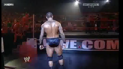 Backlash 2009 Shane,  Batista & Triple H vs Legacy ( Wwe Championship ) 1/2