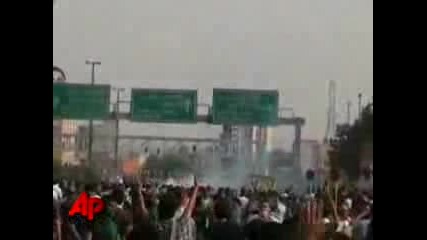 iran tense after police protesters clash