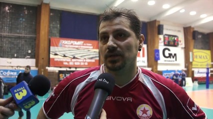 Ники Иванов: Най-доброто ще е в плейофите, имаме сили