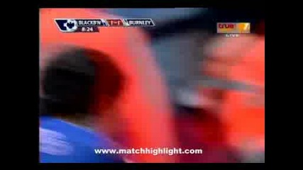Блекбърн - Бърнли 1:1 Гол на Дън 