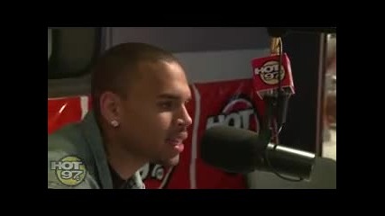Chris Brown Hot 97 10.6.2010 pt1 