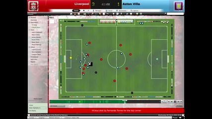 Fm 2009 - Liverpool 3-1 Aston Villa - Torres